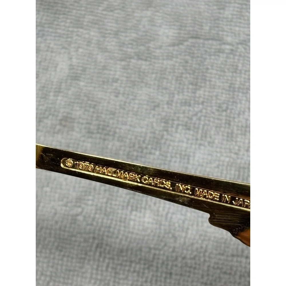 Vtg Hallmark‎ Bird Souvenir Spoons Gold Tone Set of 6 Cloisonne Enamel